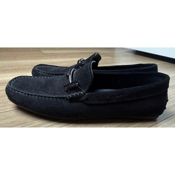Authentic Tod\'s Black Suede Gommino Moccasin Loafers Men\'s US 8/ IT 41 main image 10